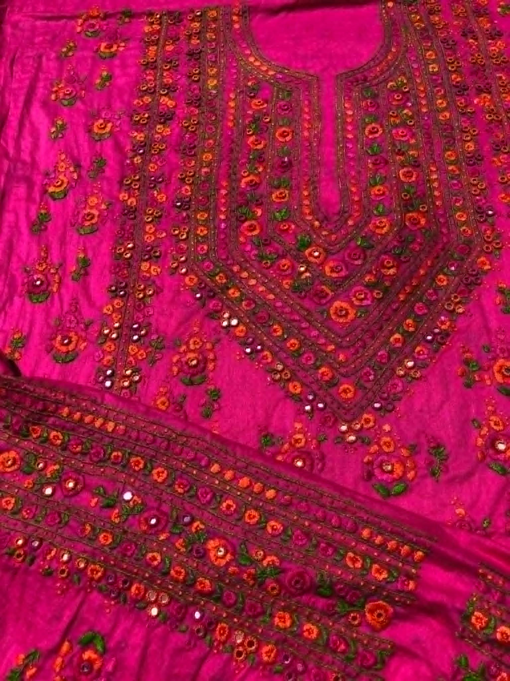 Multani Handmade 3 piece Unstitched Suit
