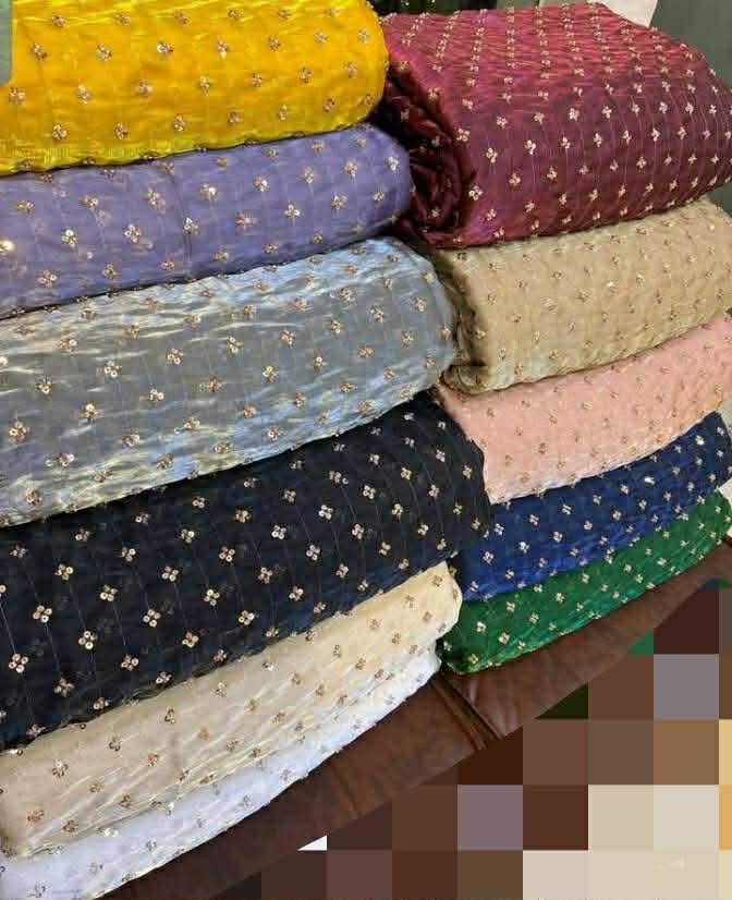 3 Piece unstitched Cut Dana Suits