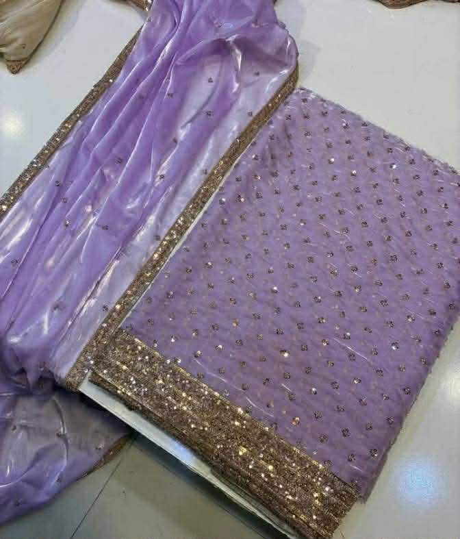 3 Piece unstitched Cut Dana Suits
