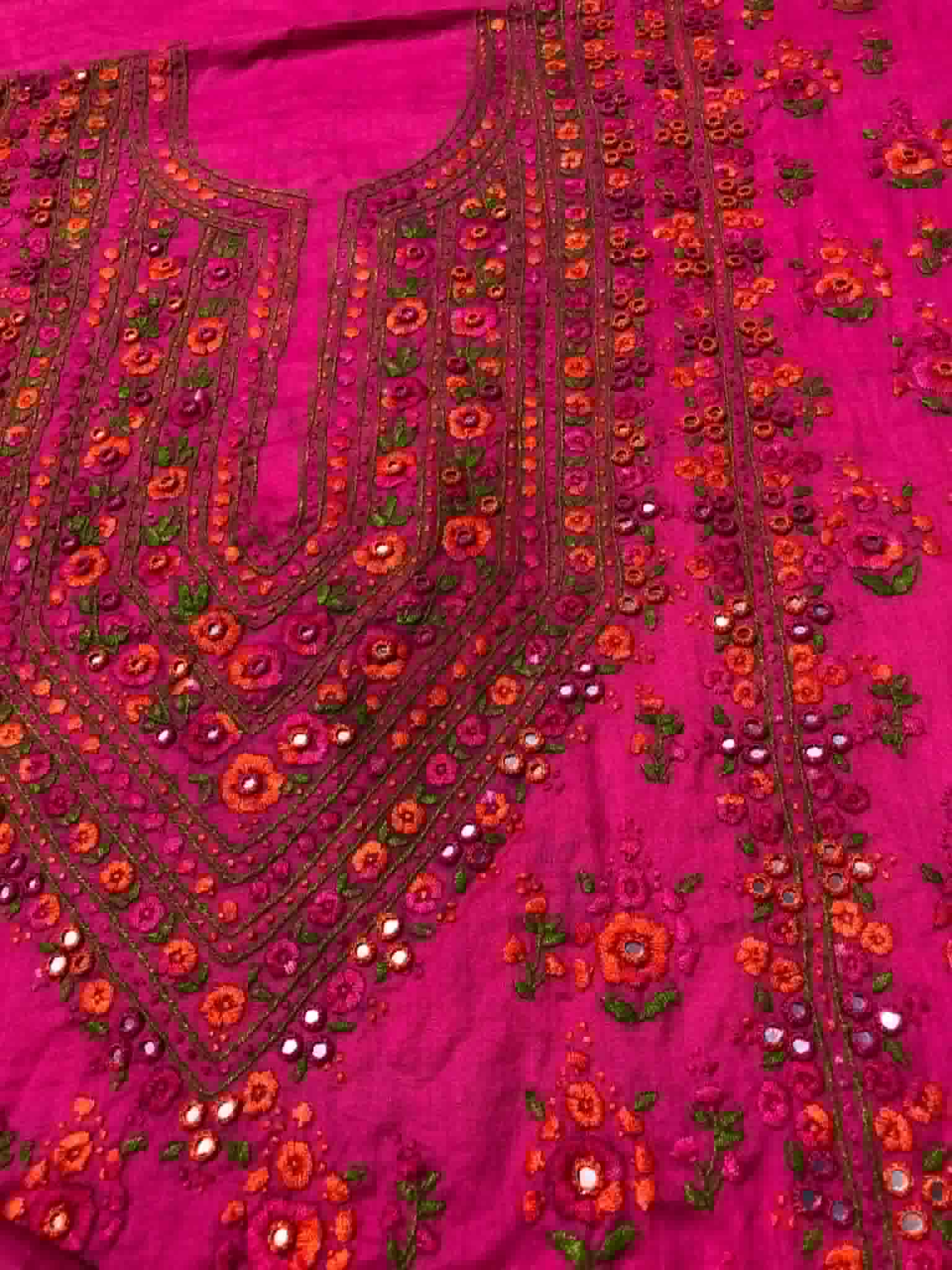 Multani Handmade 3 piece Unstitched Suit