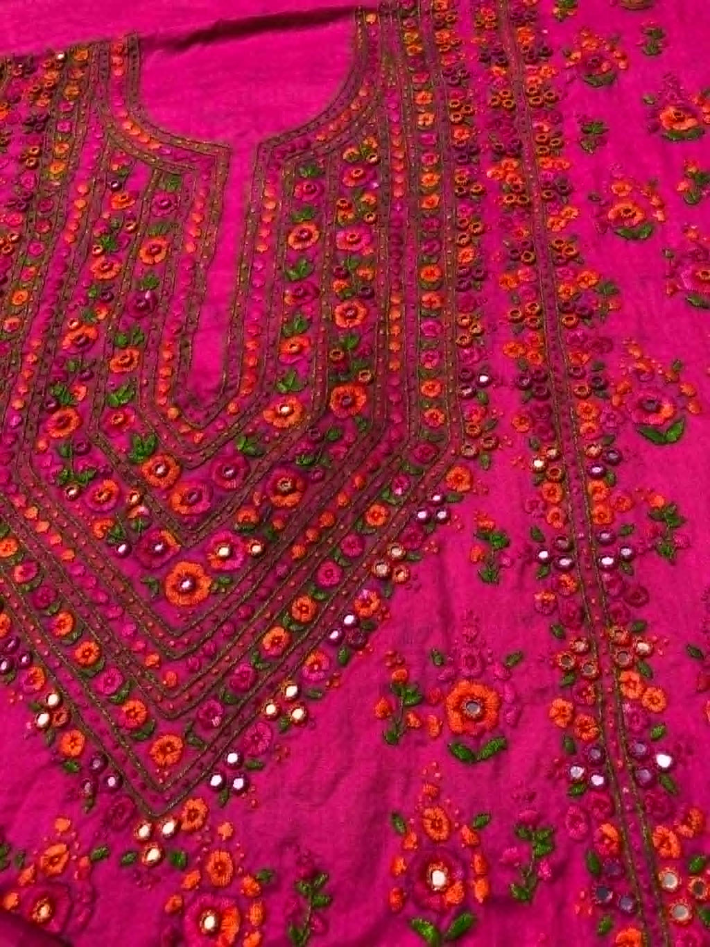Multani Handmade 3 piece Unstitched Suit